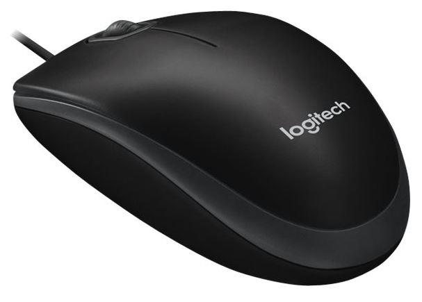 LOGITECH Mouse Logitech B100 ottico con cavo nero